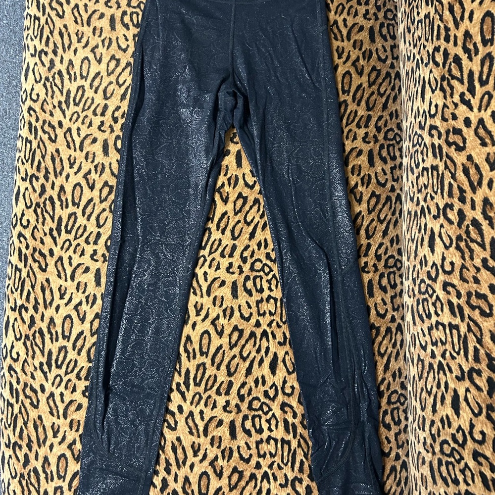 Joe's Jeans Black Glitter Leggings